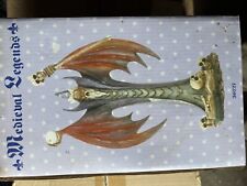 Medieval Legends Wizard/Dragon Statue Vintage New In Box Sealed picture