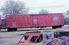 RR PRINT CHICAGO GREAT WESTERN CGW CNW 50' INSULATED BOXCAR #339 picture