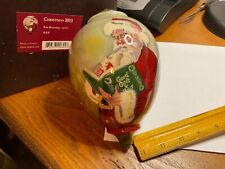 Ne Qwa Art Reverse Painted Christmas Ornament # 367/1000 Signed IN BOX picture