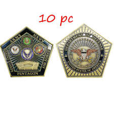 10pc U.S. Pentagon Challenge Coin Dept of Defense Army Navy Marines Coins picture