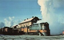 Madison WI Wisconsin Hiawatha Train Railroad Depot Station Vtg Postcard D58 picture