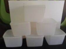 6 Tupperware Containers #312 With  6 #310 Tupperseal Lids picture
