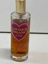 Victoria's Secret Amber Romance Shimmer Fragrance Body Mist 3.4 oz  partially fu picture