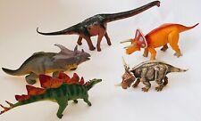 Brachiosaurus, Stegosaurus, Styracosaurus etc Dinosaur Figure Set of 5 picture