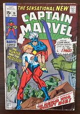 Captain Marvel #20 VG- Marvel 1970 picture