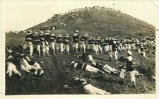 Battle Training Exercise C-1915 Marines Military Mock RPPC Photo Postcard 12705 picture
