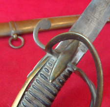 From NAPOLEONIC WARS  FRENCH OFFICER PRESENTATON CAVALRY SWORD Original Scabbard picture