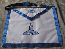 Senior Warden Masonic Officer Apron Freemason Blue Lodge Fraternity NEW picture
