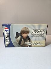 Vintage Star Wars Episode 1 Pepsi Can Set picture