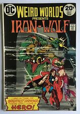 Weird Worlds #8 (Dec 1973, DC) First full appearance of Iron-Wolf. picture