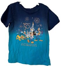 Children's T-Shirt Disney World 50th Anniversary S 5/6 Years Kids - EUC picture