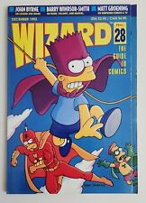 Wizard: The Comics Magazine #28 December 1993 The Simpsons Batman W/poster picture