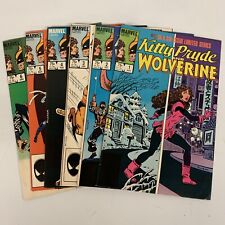 KITTY PRIDE AND WOLVERINE #1-6 Nice, Complete Series Set X-Men Marvel 1984 picture