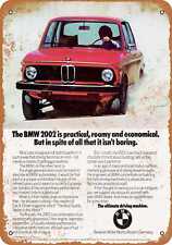 Metal Sign - 1975 BMW 2002 - Vintage Look Reproduction picture