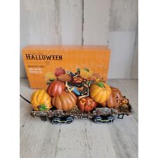 Dept 56 4035589 Jack and his lanterns car Halloween snow village accessory picture