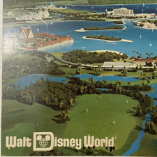 Postcard FL Walt Disney World A Complete Destination Resort PRE OPENING 1971 picture
