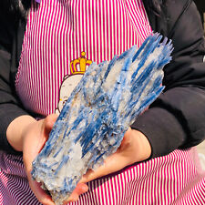 3.52LB Natural Kyanite Quartecrystal clusters Mineral Specimen Reiki Healing picture