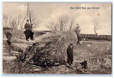 c1910 The Great Stone at Dybbol South Jutland Denmark Antique Postcard picture