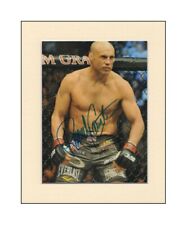 Randy Couture UFC MMA Expendables Original Hand Signed 10x8