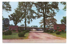 Yadkinville NC Postcard Boxwood Motor Court picture