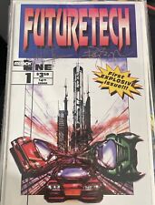 FutureTech Issue #1 (1994) Mushroom Comics Double-signed picture