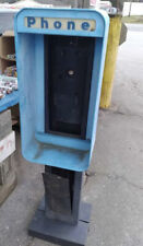 (1) Vintage ALUMINUM Pay Phone Booth Shroud Enclosure Payphone, Can Deliver picture