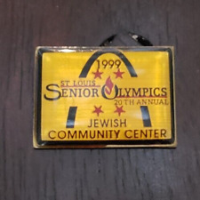 1999 20th Annual Senior Olympics St Louis Jewish Community Center Lapel Pin picture