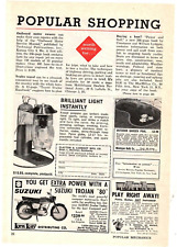 1963 Print Ad Suzuki Motorcycle Trojan 80 Ken Kay Distributing Most Powerful picture