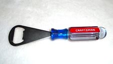 Craftsman Screwdriver Handle Bottle Opener ~ Tools Stainless Steel USA picture