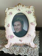 ANTIQUE ART NOUVEAU PORCELAIN KPM BERLIN PICTURE FRAME MARKS AND MADE IN GERMANY picture