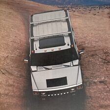 2004 Hummer H2 PRINT AD Truck SUV Top View Man Cave Garage Decor Vintage 2000s picture