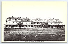 Palacios Texas Hotel on Gulf Coast Postcard B457 picture
