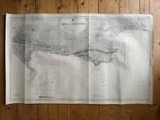 Portland to Christchurch WWII Map nautical Dorset picture