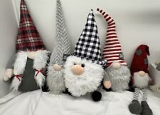 Christmas Gnomes Lot Of 5 Various Sizes/shapes picture