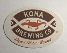 BEER COASTER (Kona Brewing Co.) from Kona Hawaii New/Mint 1 ea.  picture