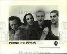 1993 Press Photo Members of Porno for Pyros, alternative rock band. - sap30233 picture