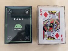 LOT of 2 Google ANDROID Decks Playing Cards SRE SF | SEALED Poker New in Box  picture