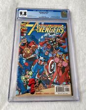 The Avengers #1 (1998), CGC 9.8, George Perez Wraparound Cover, Key Issue, NICE picture