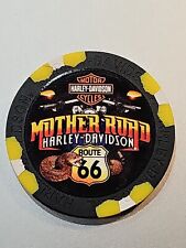 Harley Davidson Poker Chip Famous Route 66 Mother Road HD Arizona NEW picture