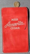 1960s Era Chicago Illinois Mild Amorita Cigars vinyl pocket protector VINTAGE--- picture