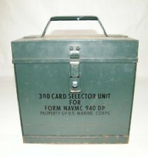 U.S. MARINE CORPS 300 CARD SELECTOR UNIT FOR FORM NAVMC 940DP picture