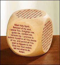 Catholic Confirmation Prayer Cube Wood Size 1 5⁄8