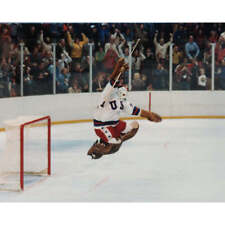 Jim Craig Miracle on Ice 1980 USA Hockey Lake Placid Gold Medal Official  5x7