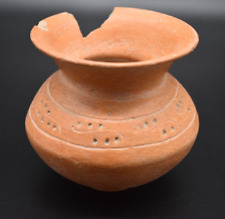 Ancient Greek Hellenistic period terracotta pot C. 3rd - 1st century BC picture