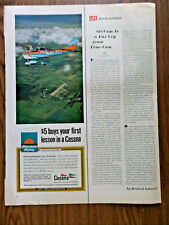 1969 Cessna 150 Airplane Ad $5 Buys your First Lesson in a Cessna 150 picture