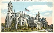College Hall University of Pennsylvania  Philadephia 1920sPostcard picture