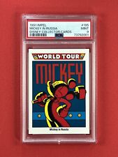 1991 Impel Disney Collector Cards Mickey Mouse PSA 9 Mickey/Russia World Tour picture