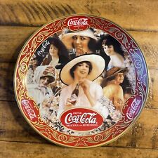 Franklin Mint 1996 Coca-Cola Fashion Ladies Collector Plate RA7391 mint picture