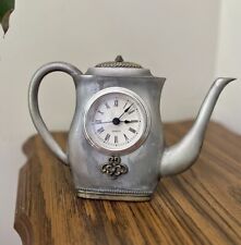 Metal Tea Clock w/ Stand picture
