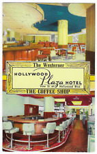 Vintge Postcard The Westerner Hollywood Plaza Hotel Coffee Shop, CA SK6175 UNP picture